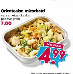 Boon`s Markt Orientaalse mieschotel aanbieding