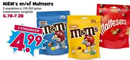 Boon`s Markt M&M's en/of Maltesers aanbieding