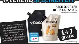 Boon`s Markt ALLE SOORTEN DIT IS DRESSING. aanbieding