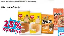 Boon`s Markt Alle Leev of Schär aanbieding