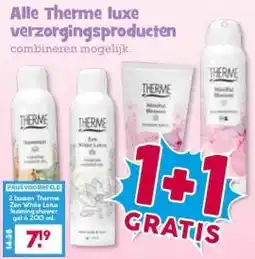 Boon`s Markt Alle Therme luxe verzorgingsproducten aanbieding