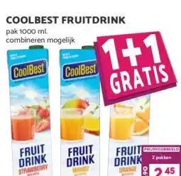 Boon`s Markt COOLBEST FRUITDRINK aanbieding