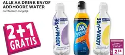 Boon`s Markt ALLE AA DRINK EN/OF ADDMOORE WATER aanbieding