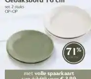 Boon`s Markt Gebaksbord 16 cm aanbieding