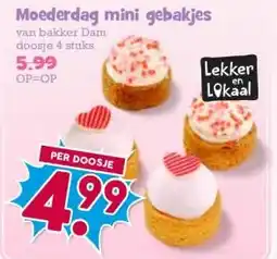 Boon`s Markt Moederdag mini gebakjes aanbieding