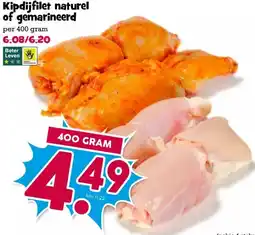 Boon`s Markt Kipdijfilet naturel of gemarineerd aanbieding