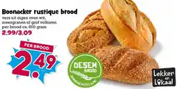 Boon`s Markt Boonacker rustique brood aanbieding