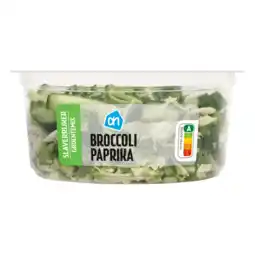 Albert Heijn AH Slaverrijker broccoli/paprika aanbieding