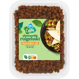 Albert Heijn AH Terra Plantaardig rulgehakt Mexicaans aanbieding