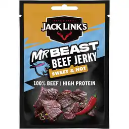 Albert Heijn Jack Link's Beef jerky sweet & hot aanbieding