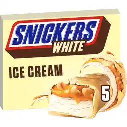 Albert Heijn Snickers White ice bar aanbieding