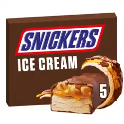 Albert Heijn Snickers Karamel pinda ice bar aanbieding