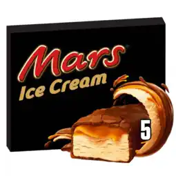Albert Heijn Mars Karamel chocolade ice bar aanbieding