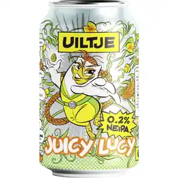 Albert Heijn Uiltje Brewing Juicy lucy 0.2% NEIPA aanbieding