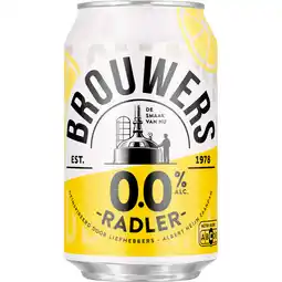 Albert Heijn Brouwers Radler 0.0% aanbieding