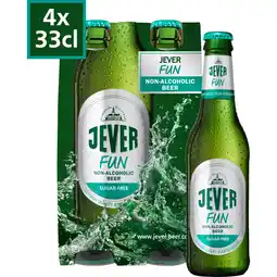 Albert Heijn Jever Fun non-alcoholic beer 4-pack aanbieding