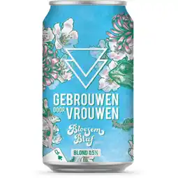 Albert Heijn Gebrouwen door vrouw Bloesem bluf 0,5% aanbieding