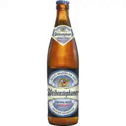 Albert Heijn Weihenstephaner Hefeweissbier 0.5% aanbieding