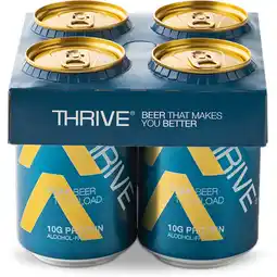 Albert Heijn Thrive 0% IPA 4-pack aanbieding