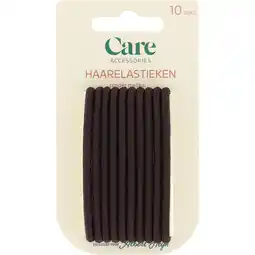 Albert Heijn Care Accessories haarelastieken bruin aanbieding