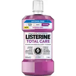 Albert Heijn Listerine Total care alcoholfree intense aanbieding
