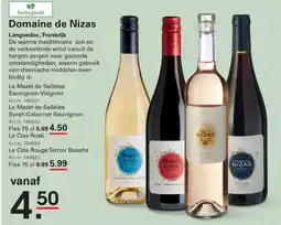 Sligro Domaine de Nizas aanbieding