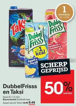 Sligro DubbelFrisss en Taksi aanbieding