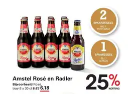 Sligro Rose Amstel Rosé en Radler aanbieding