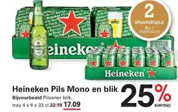 Sligro Heineken Pils Mono en blik aanbieding