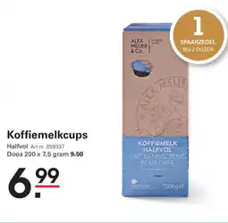 Sligro Koffiemelkcups aanbieding