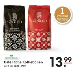 Sligro Cafe Riche Koffiebonen aanbieding