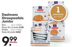 Sligro Daelmans Stroopwafels Jumbo aanbieding