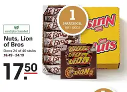 Sligro Nuts, Lion of Bros aanbieding