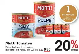 Sligro Mutti Tomaten aanbieding
