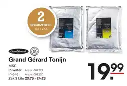 Sligro Grand Gérard Grand Gérard Tonijn aanbieding