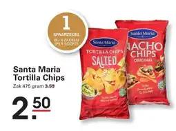 Sligro Santa Maria Tortilla Chips aanbieding