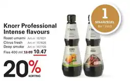 Sligro Knorr Professional Intense flavours aanbieding