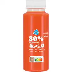 Albert Heijn AH 80% Groentesap paprika wortel aanbieding