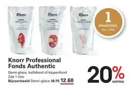 Sligro Knorr Professional Fonds Authentic aanbieding