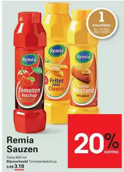 Sligro Remia Sauzen aanbieding