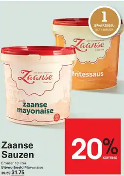Sligro Zaanse Sauzen aanbieding