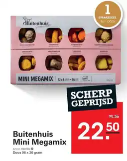 Sligro Buitenhuis Mini Megamix aanbieding