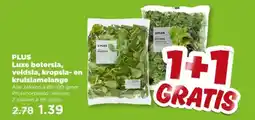 PLUS PLUS Luxe botersla, veldsla, kropsla- en krulslamelange aanbieding