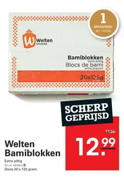 Sligro Welten Bamiblokken aanbieding