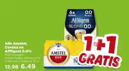 PLUS Alle Amstel, Corona en Affligem 0.0% aanbieding