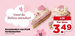 PLUS Korenlanders van PLUS Hartjespunten aanbieding