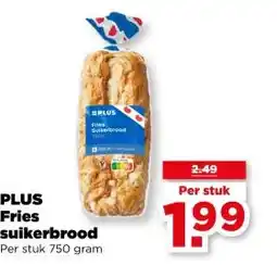 PLUS PLUS Fries suikerbrood aanbieding