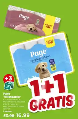 PLUS Page Toiletpapier aanbieding