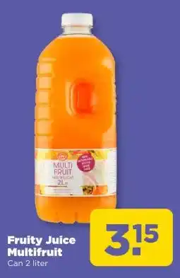 PLUS Fruity Juice Multifruit aanbieding