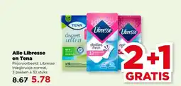 PLUS Alle Libresse en Tena aanbieding